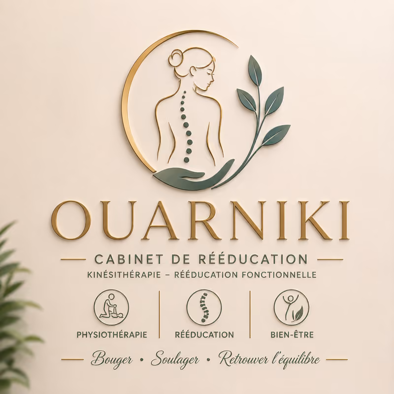 Kinésithérapeute - Cabinet de kinésithérapie et rééducation fonctionnelle Ouarniki